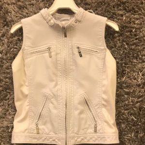Guess leather vest